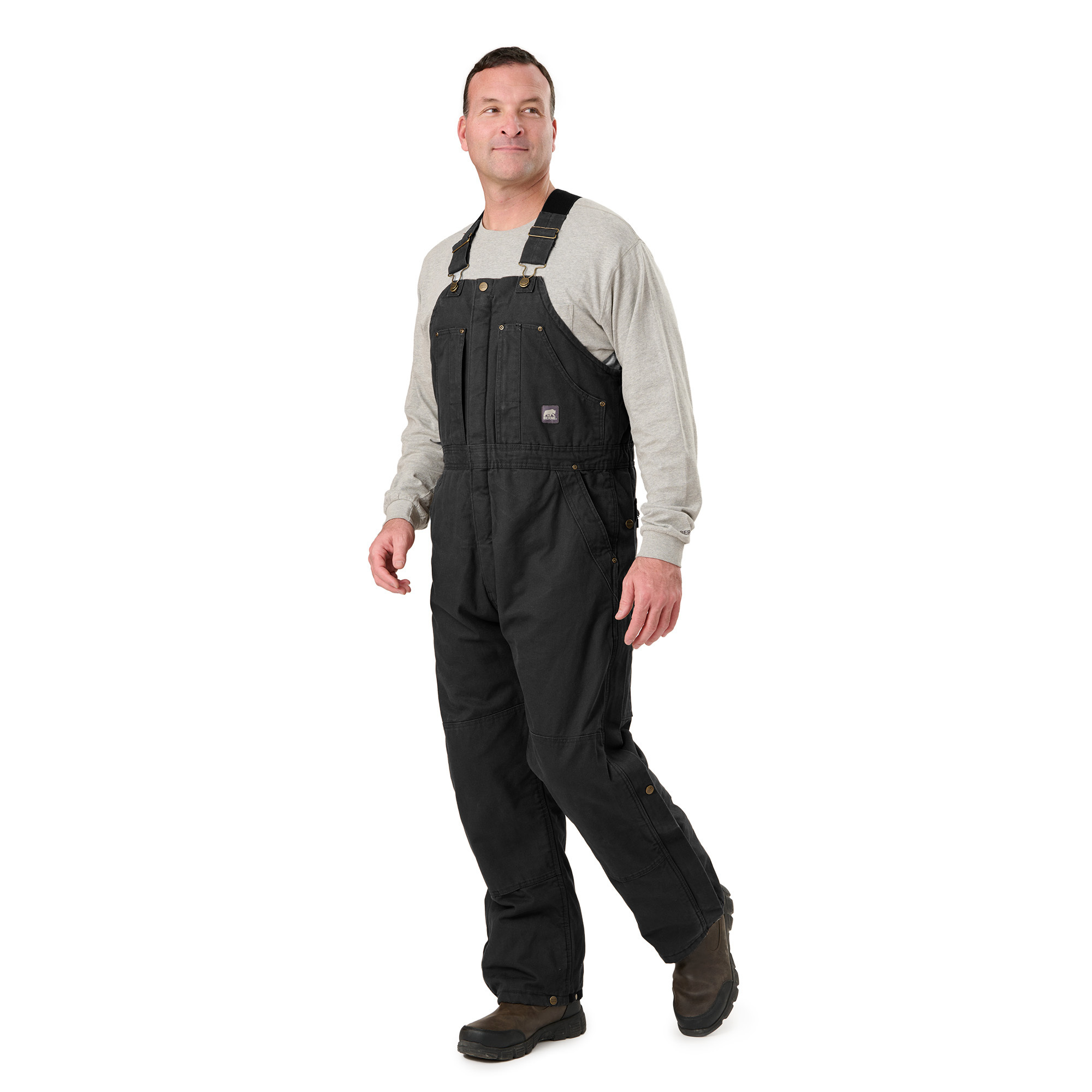 Berne Apparel Highland Washed Insulated Bib Overall